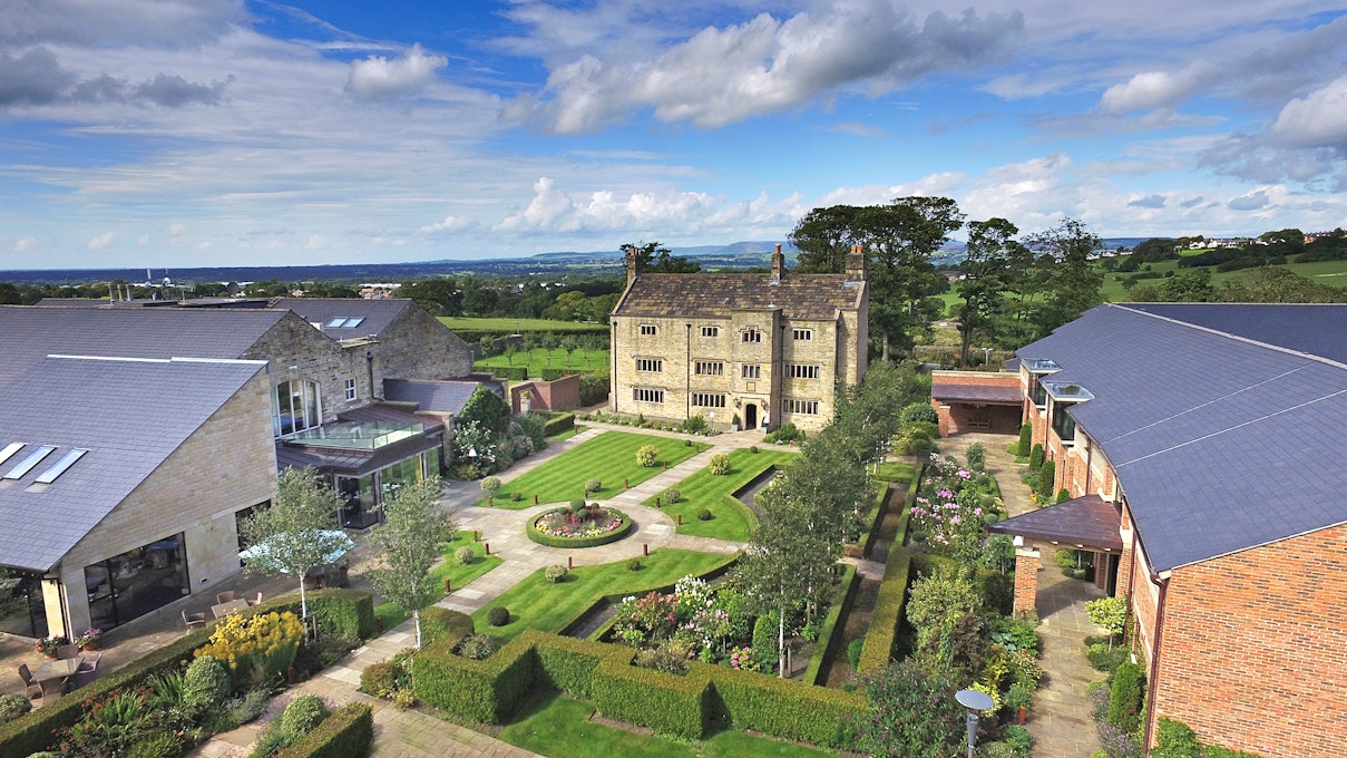 Stanley House Hotel and Spa Aerial View