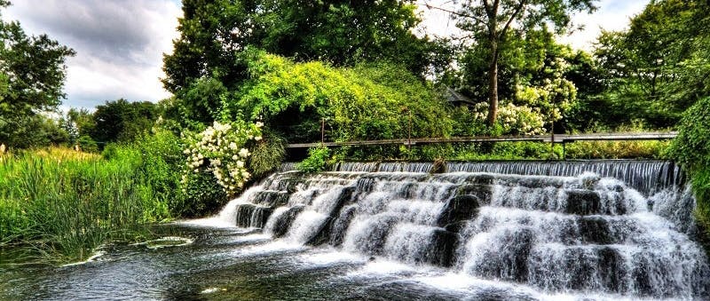 Champneys Henlow Grange Health Spa Waterfall