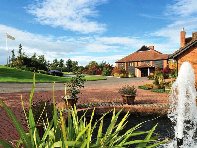 Champneys springs exterior venue and driveway