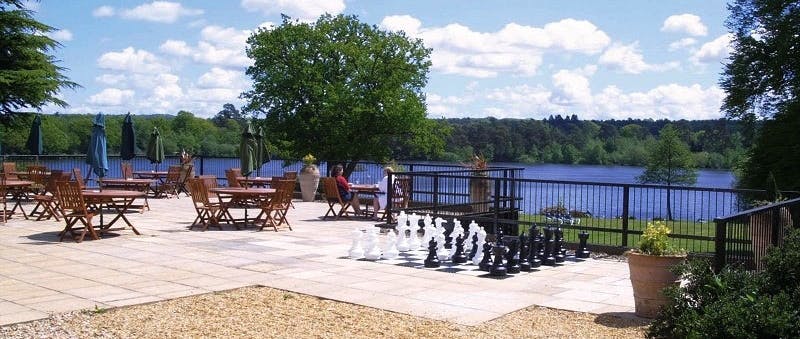 Champneys Forest Mere Health Spa Terrace and Chess