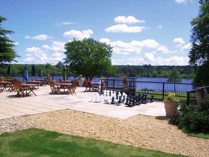 Champneys Forest Mere Health Spa Terrace and Chess