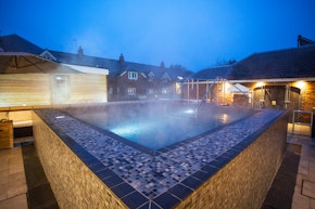 Ardencote Hotel & Spa Outdoor Hot Tub Evening