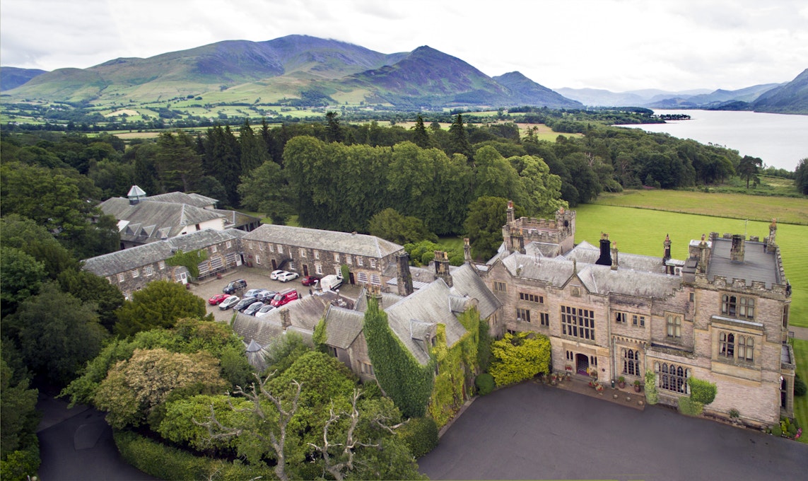 Armathwaite Hall Country House and Spa Lounge Aerial Shot