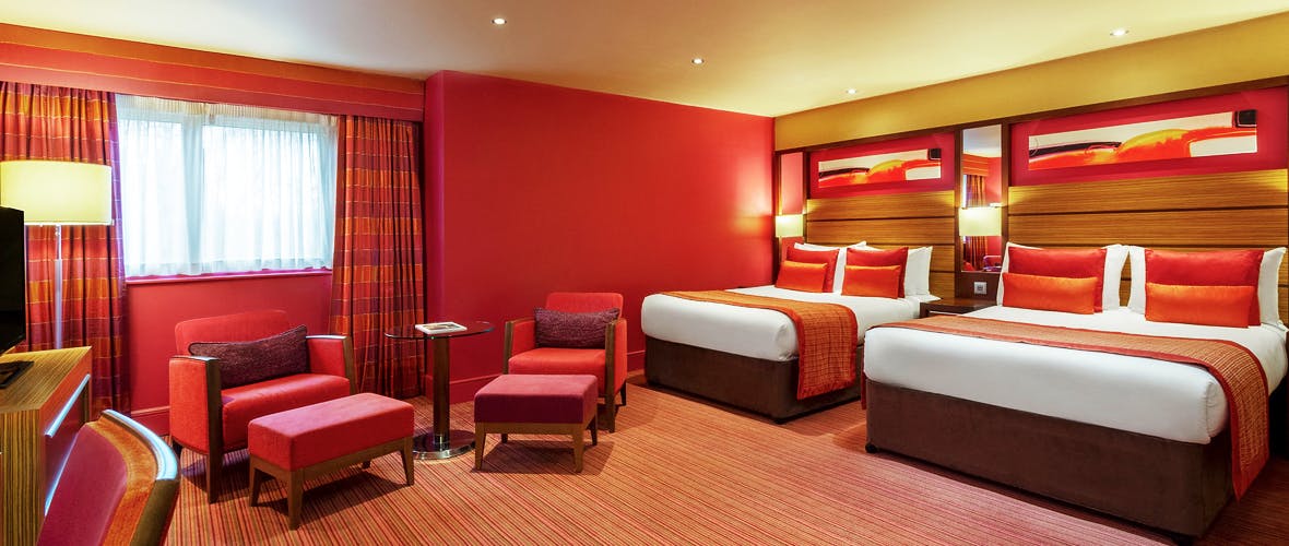 Ashford International Hotel and Spa Double Double Bedroom