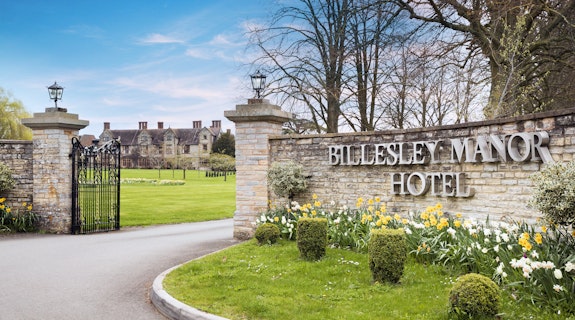 Billesley Manor Hotel Gated Entrance