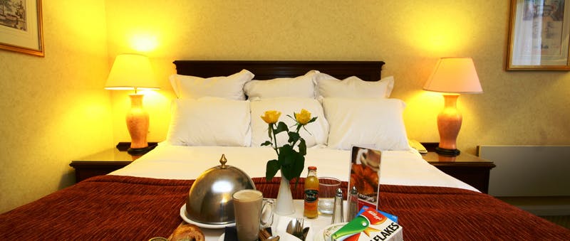 Urban Hotel Breakfast in Bed
