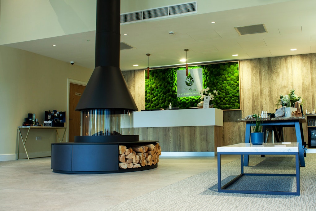 The Spa at Breedon Priory Spa Reception