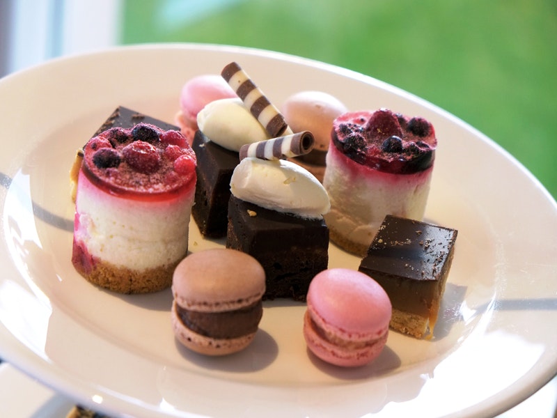 Macdonald Cardrona Hotel Golf and Spa Afternoon Tea Cake Selection