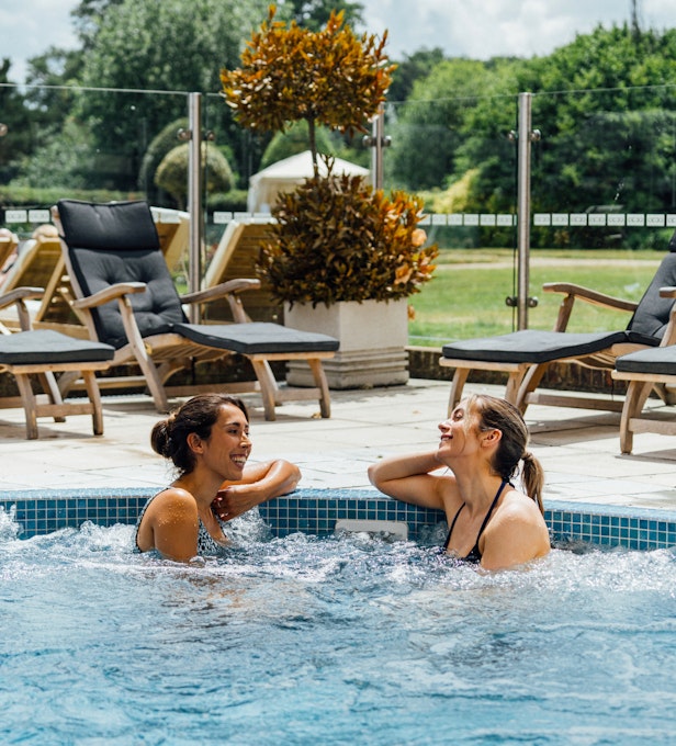 Champneys Tring Spa Resort Ladies in Outdoor Hot Tub