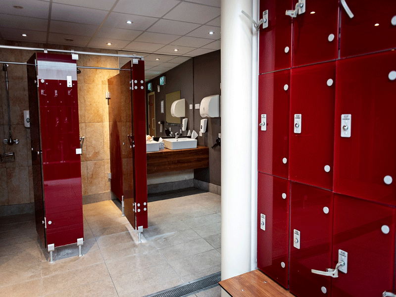 The Parsonage Hotel and Spa Changing Rooms