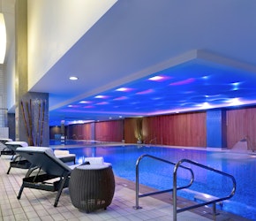 The Chelsea Harbour Hotel & Spa Swimming Pool Evening
