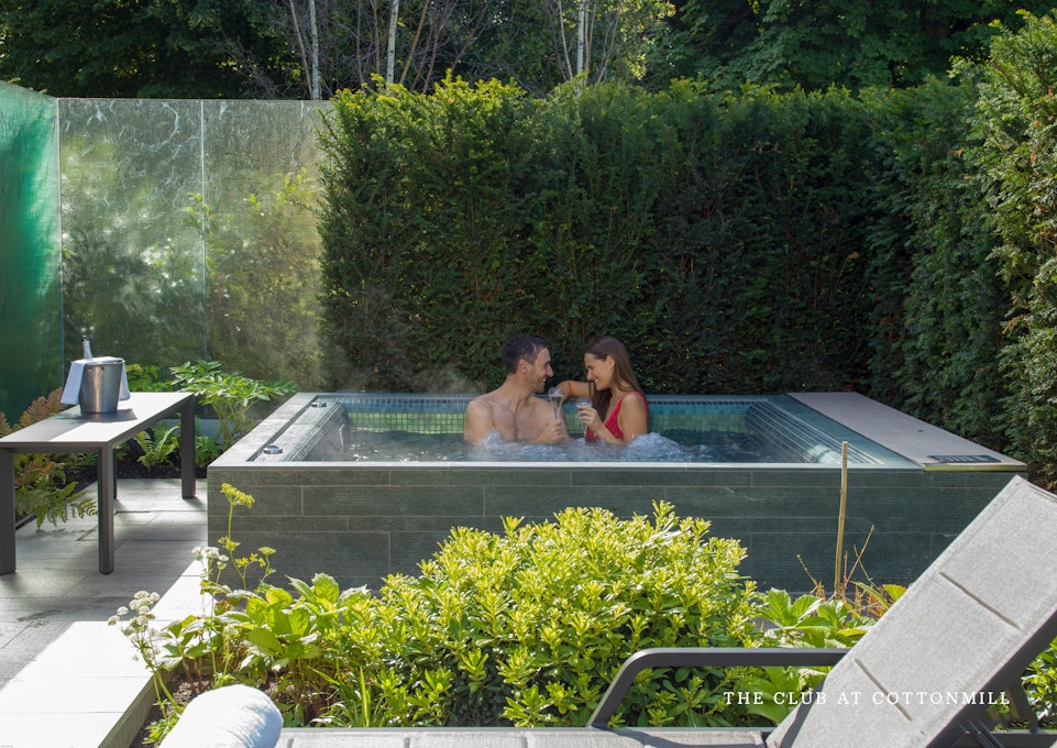 Cottonmill Spa at Sopwell House Outdoor Jacuzzi