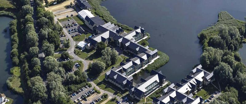 De Vere Cotswold Water Park Aerial View