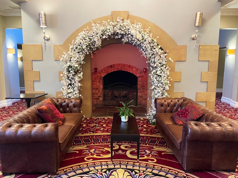 Crabwall Manor Hotel & Spa Fire Place Lobby