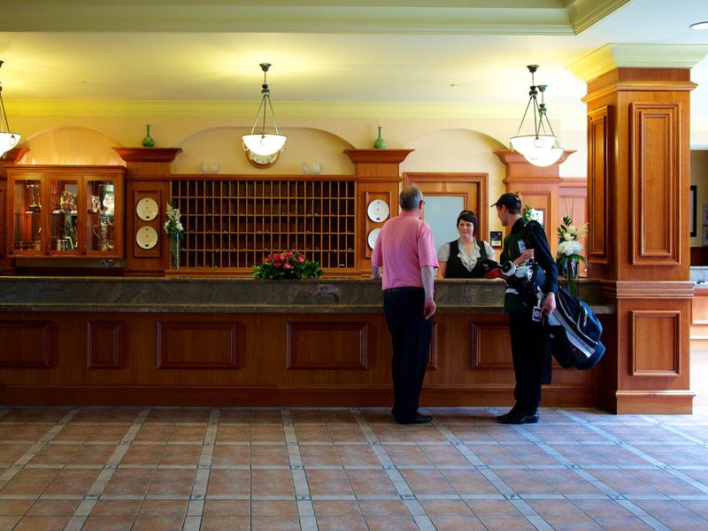 Carnoustie Golf Hotel and Spa Hotel Reception