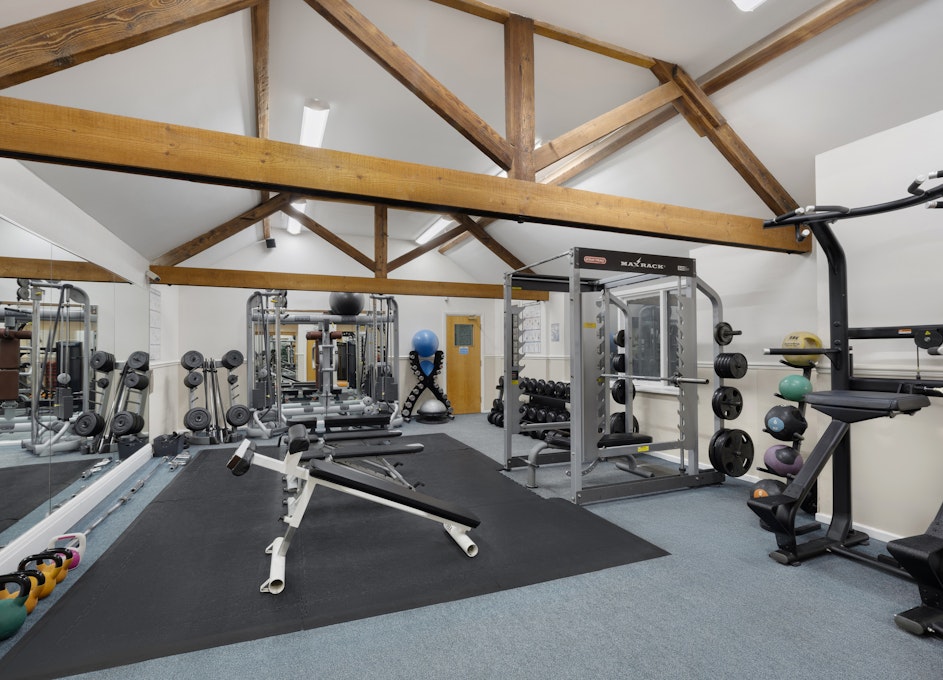 Delta Hotels by Marriott Breadsall Priory Country Club Free Weights Room