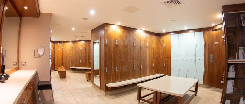 DoubleTree by Hilton Hotel and Spa Chester Changing Room