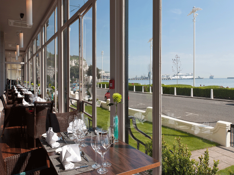 Best Western Plus Dover Marina Hotel and Spa Restaurant with View