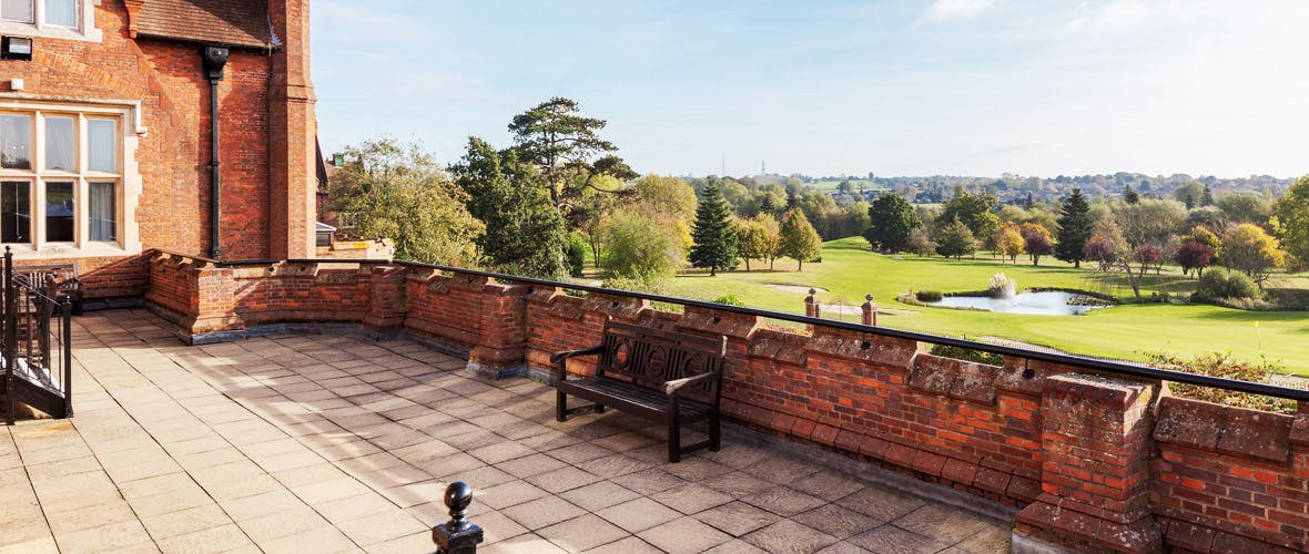Dunston Hall Hotel, Spa and Golf Resort Roof Terrace