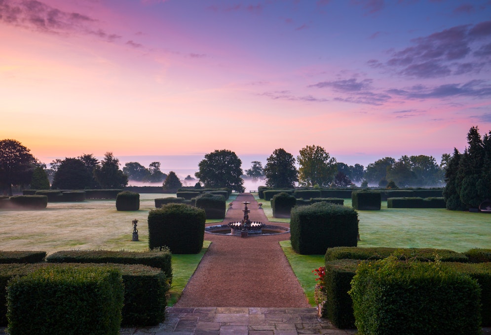 Champneys Eastwell Manor Spa Resort Grounds at Dawn