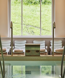 The Retreat at Elcot Park Poolside Loungers