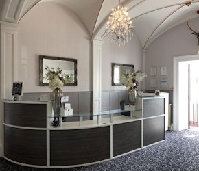 Elfordleigh Hotel, Golf and Country Club Reception Area