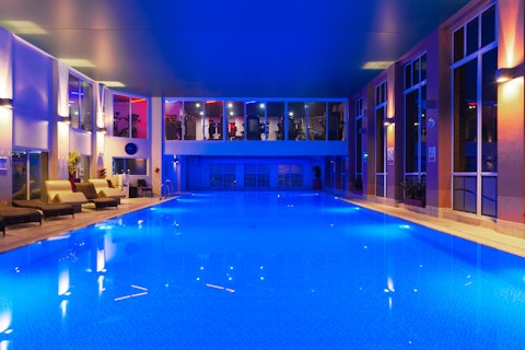 Forest Pines Hotel, Spa and Golf Resort Swimming Pool at Night