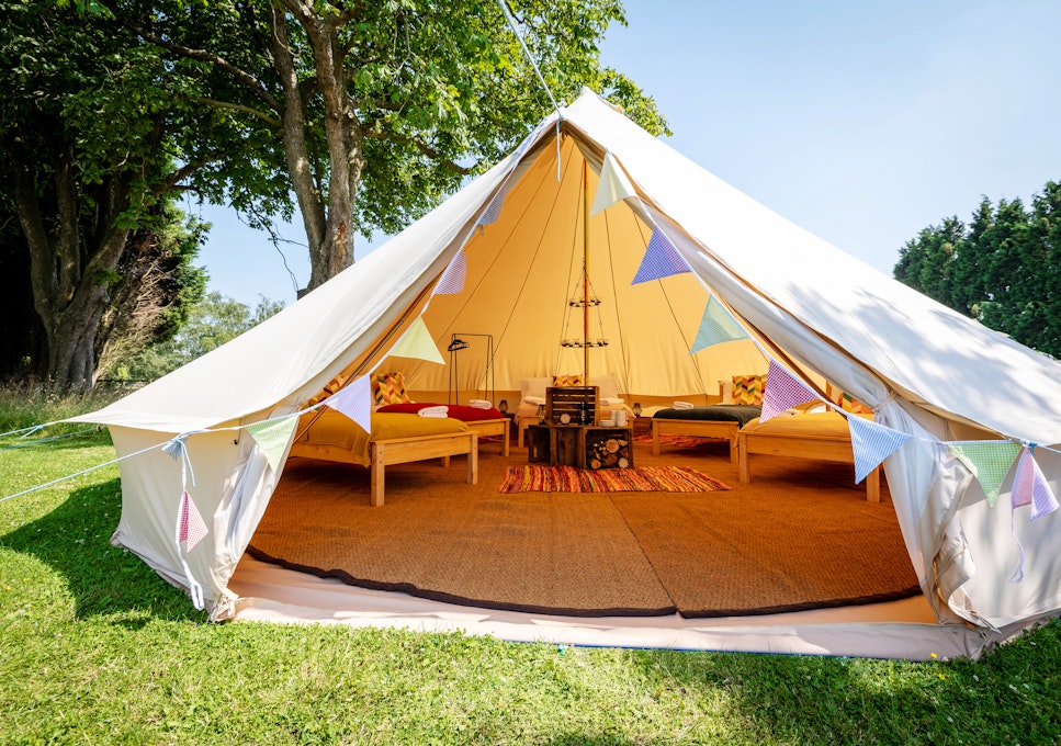 Foxhills Spa at Old Down Estate Bell Tent
