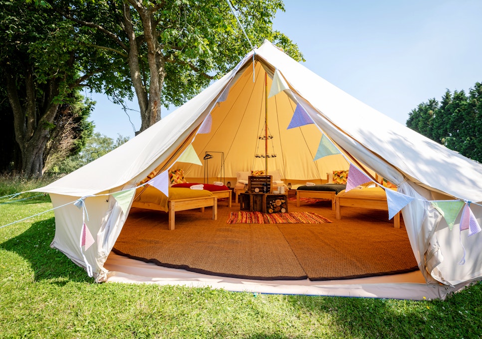 Foxhills Spa at Old Down Estate Bell Tent