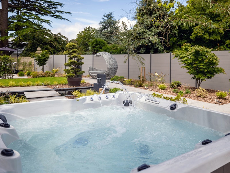 Foxhills Spa at Old Down Estate Outdoor Jacuzzi