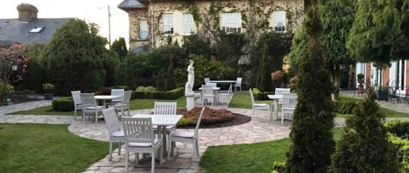  Hayfield Manor Hotel Gardens and Seating Area