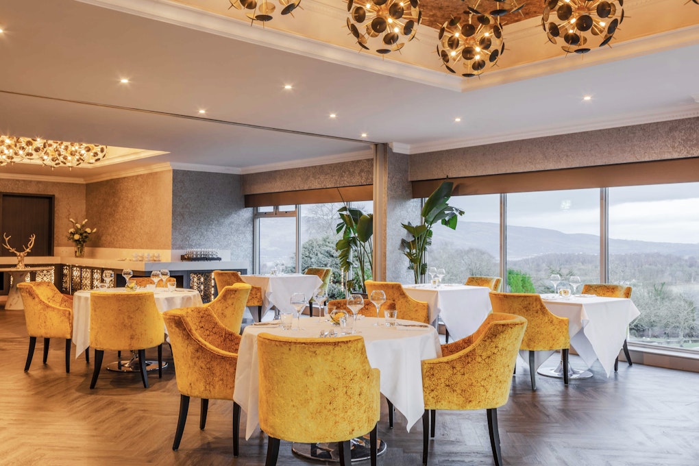 Gleddoch Golf & Spa Resort Restaurant with View