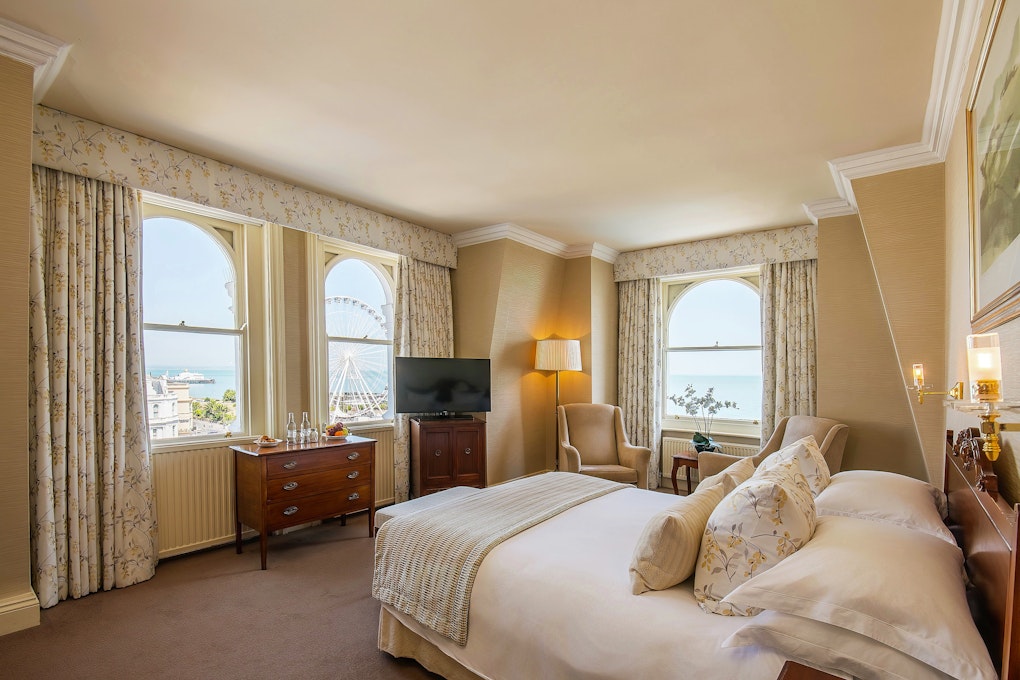 The Grand Hotel Eastbourne Bedroom with Sea View