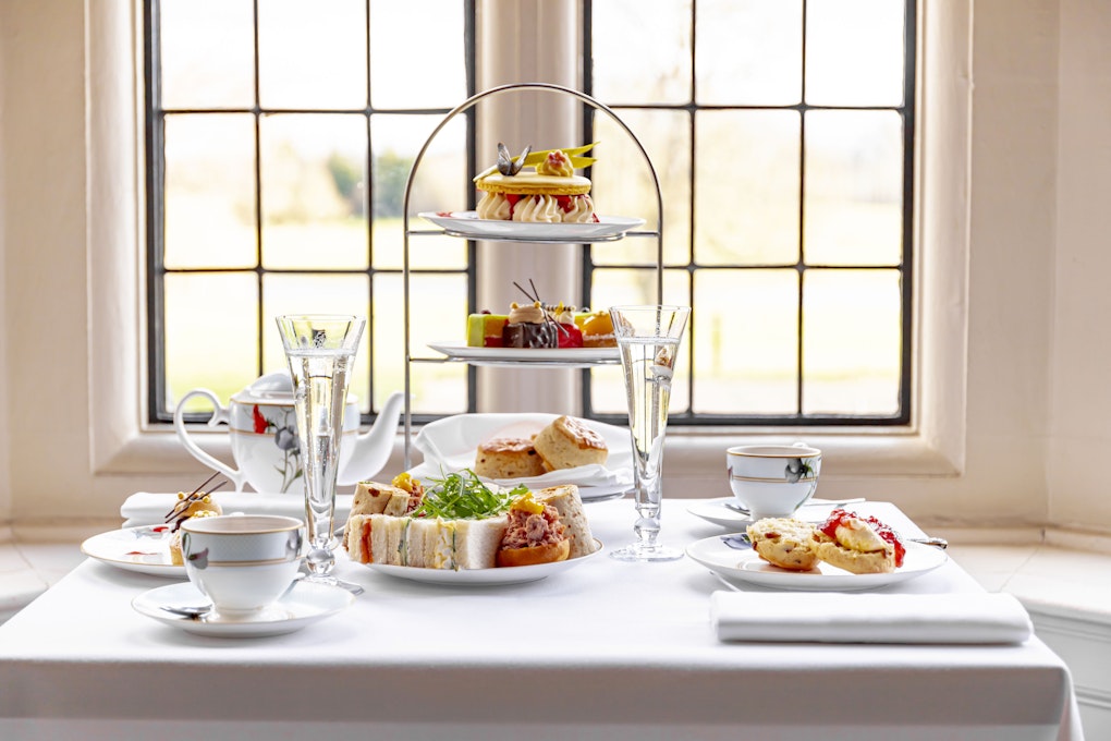 Hanbury Manor - A Marriott Hotel & Country Club Afternoon Tea with Fizz