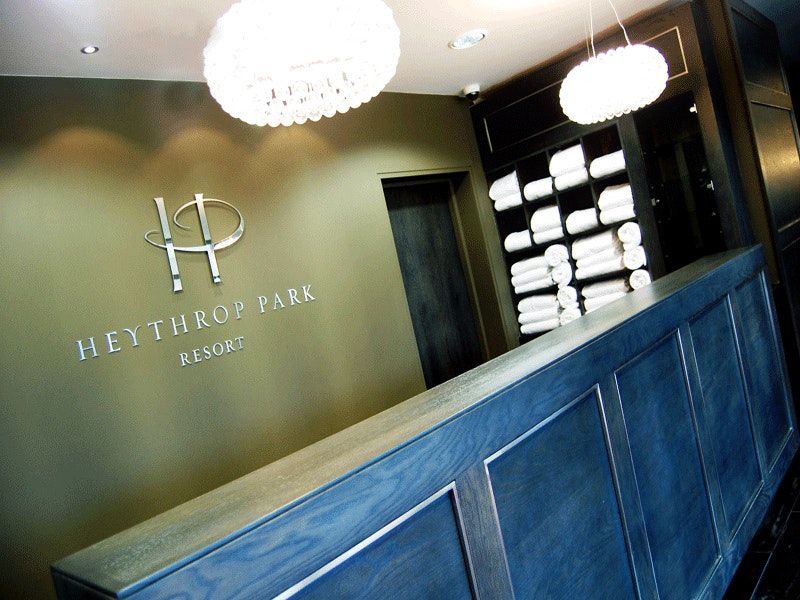 Heythrop Park Reception Desk