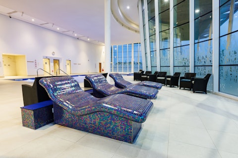 Hilton at St George's Park Poolside Heated Loungers