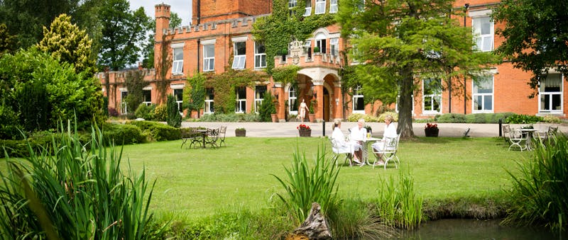 Ragdale Hall Spa Exterior, Gardens and Outdoor Seating