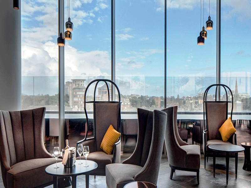 Rise Fitness and Wellbeing at Hilton Bournemouth Sky Line Bar