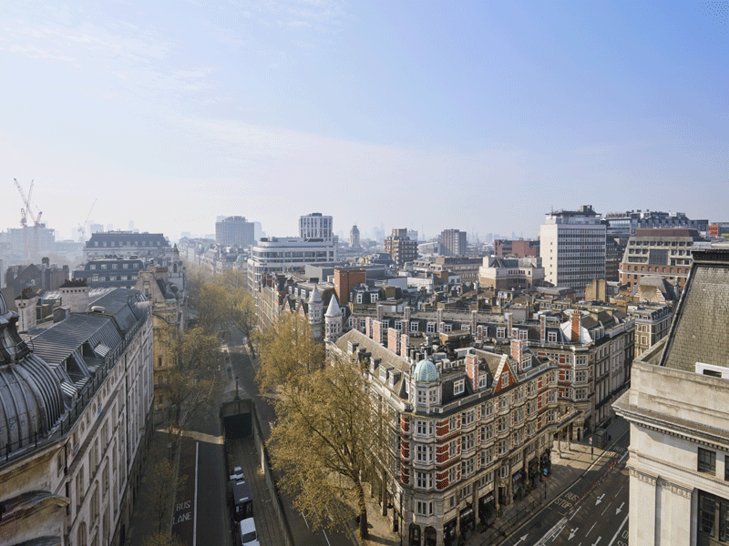  NYX Hotel London Holborn by Leonardo Hotels View from the Roof