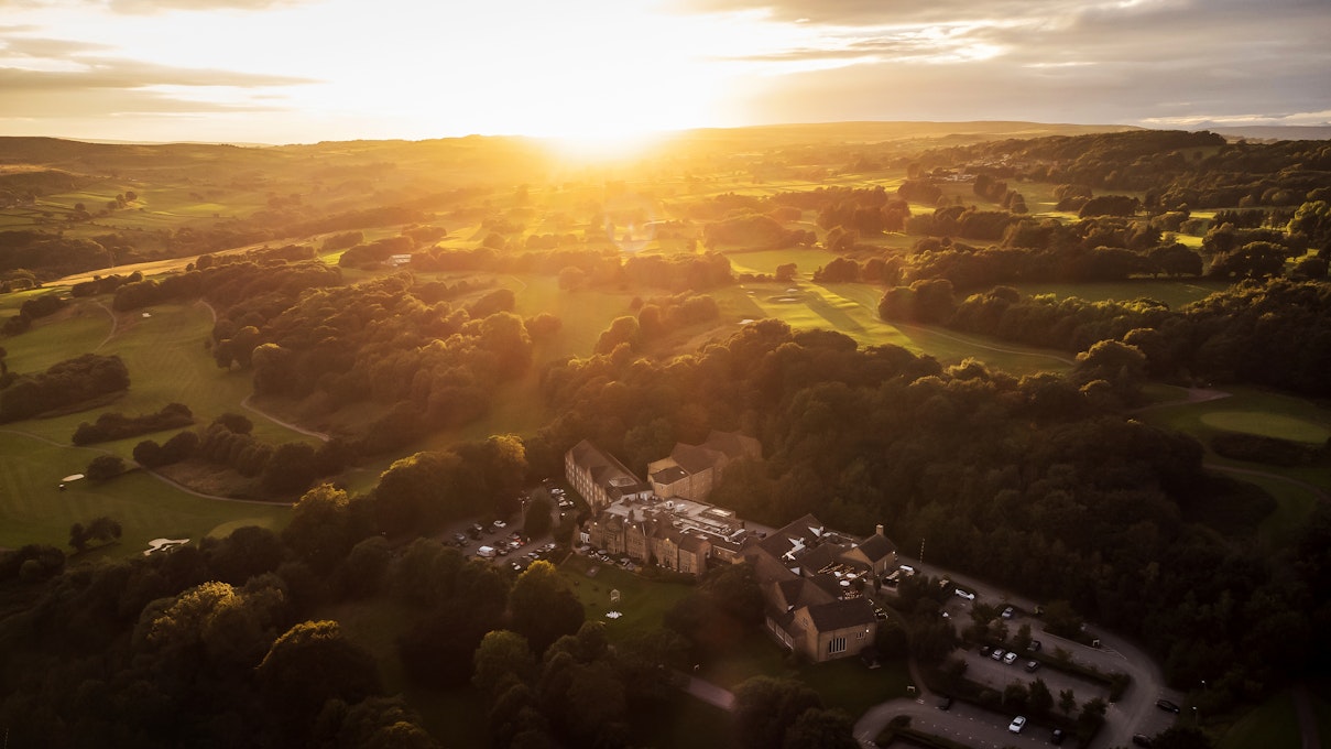 Hollins Hall Hotel, Golf & Country Club Aerial View