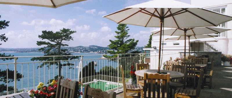 The Imperial Hotel Torquay Outdoor Terrace