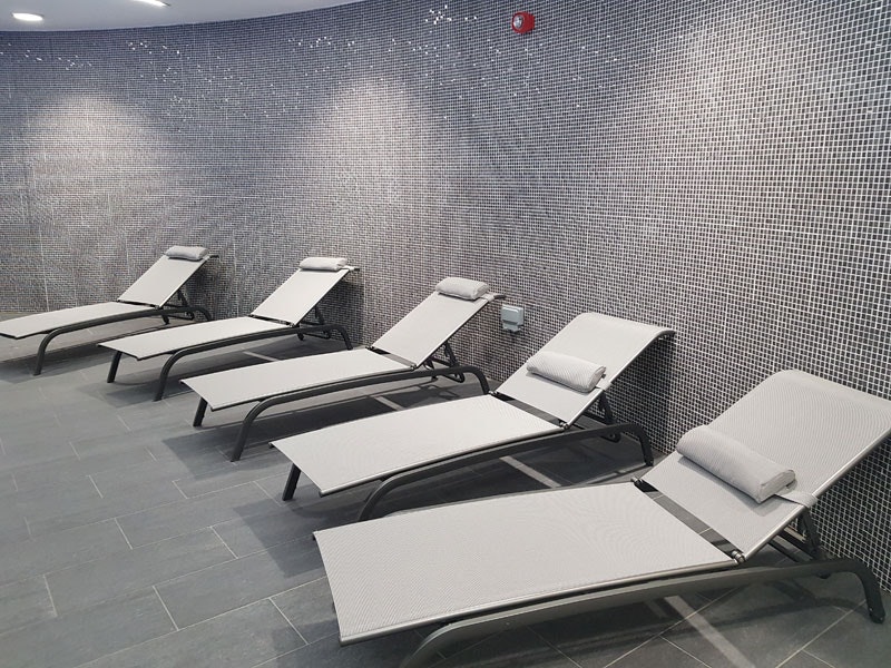 Mana Spa at The Wave Relaxation Loungers