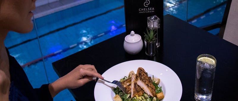 The Chelsea Health Club and Spa Lunch
