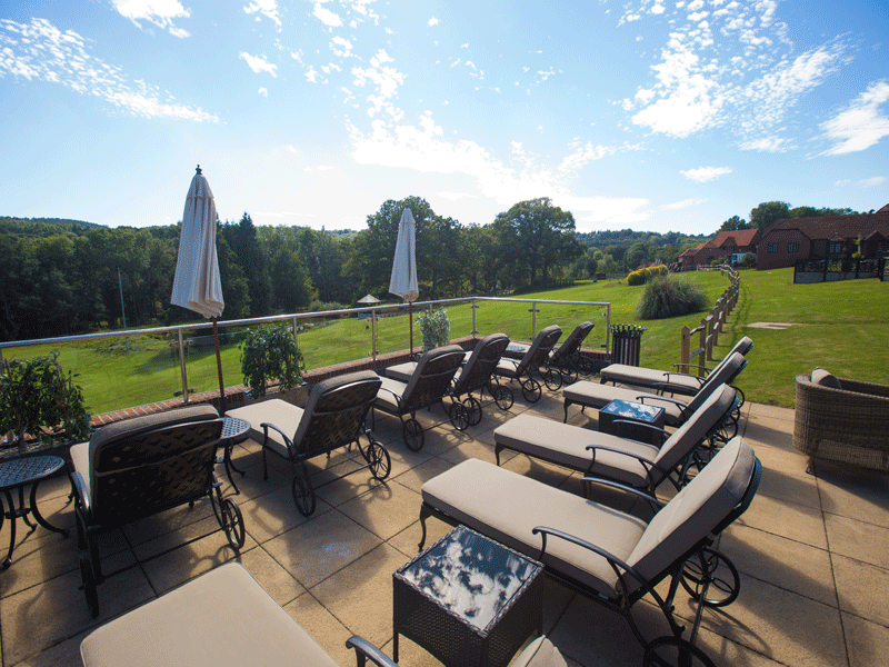 Lythe Hill Hotel & Spa Terrace and Views