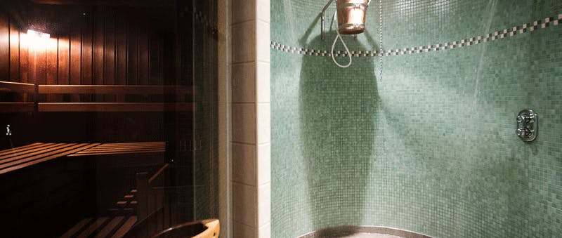 Malmaison Newcastle Bucket Shower and Sauna