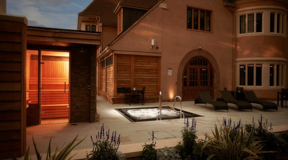 Mallory Court Country House Hotel & Spa Outdoor Vitality Pool Evening