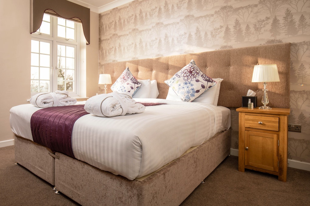 Malvern View Spa at Bank House Hotel Spa Suite Bedroom