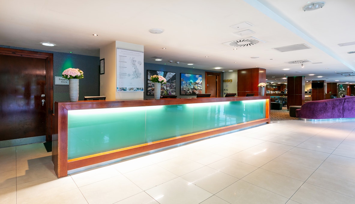 Manchester Piccadilly Hotel & Spa Reception Desk