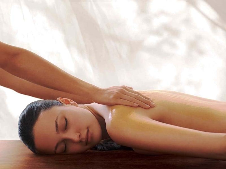 Doxford Hall spa treatment back massage