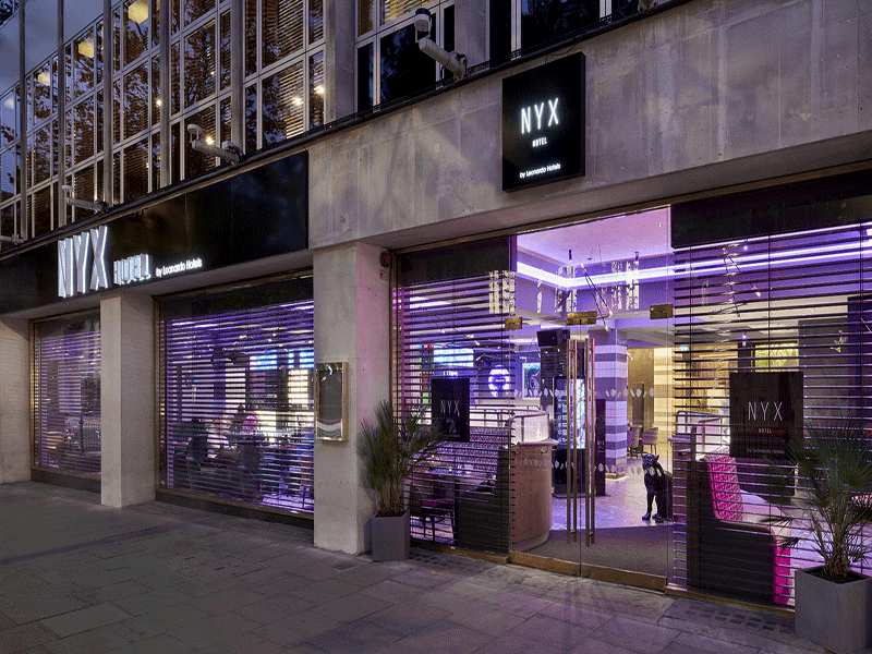 NYX Hotel London Holborn by Leonardo Hotels Pavement Entrance